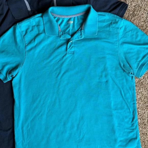 Men’s Old Navy Classic Fit Pique Polo Shirts - Bundle of 7 - Size Medium - Picture 8 of 9